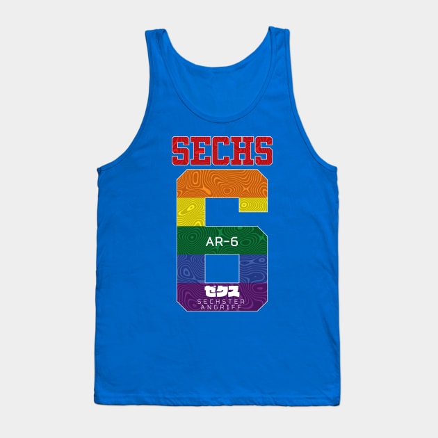 Sechs Pride Tank Top by Krobilad